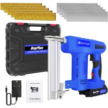 Dayplus - Cordless Nail Gun Stapler with 21v Lithium Ion Battery & Charger Fix Nailer