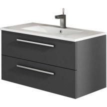 Mennza - cordoba Mueble de baño antracita 80 cm