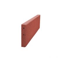 Cordolo di gomma 100x25 cm - Rosso
