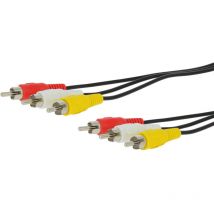 Fujionkyo - Cordon 3 rca mâle/mâle 1,50 mètre 424715