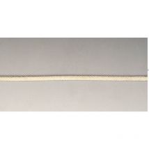 Cordón algodón trenzado - ø 5 mm / 10 m.