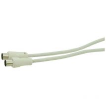 Cordon Coax 100hz 10m Blanc Profile 401402010
