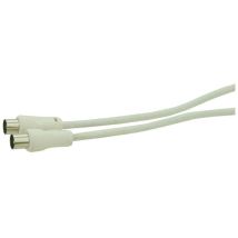 Profile - cordon coax 100HZ 5M blanc 401402005