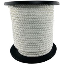 Cordeau polyester 100 m – 3 mm – Résistant aux intempéries – Haute résistance à l'abrasion – OVERMANN