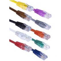 Cordon de brassage RJ45 cat 5e f/utp - 15m Gris