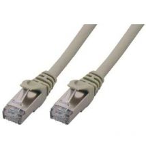 Cordon de brassage RJ45 cat 6 a s/ftp lszh mcl 5m Gris