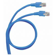 Cordon de brassage RJ45 cat 6 f/utp - 10m Blanc