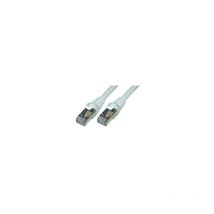 Cordon de brassage RJ45 cat 6 f/utp - 50cm Gris