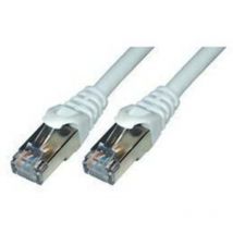 Cordon de brassage RJ45 CAT6 A U/UTP - 50cm Gris
