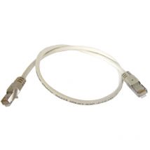 Cordon de brassage RJ45/RJ45 - sftp Lg 0,5 m Michaud Q292