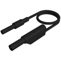 Sks Hirschmann - mal s ws-b 50/2,5 sw Cordon de mesure de sécurité prise de sécurité 4 mm prise de sécurité 4 mm, empilab