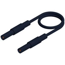 Mls Gg 50/2,5 Sw Cordon De Mesure De Sécurité Banane Mâle 4 Mm Banane Mâle 4 Mm 0.50 M Noir 1 Pc(s) - Sks Hirschmann