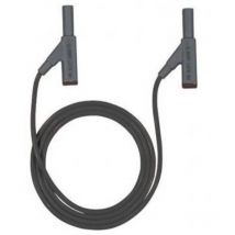 Beha Amprobe - 307121 Cordon de mesure de sécurité mâle 4 mm mâle 4 mm 1.00 m noir 1 pc(s) Y450951