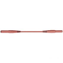 Stäubli - XMF-419 Cordon de mesure de sécurité Banane mâle 4 mm Banane mâle 4 mm 2.00 m rouge 1 pc(s) Q75307