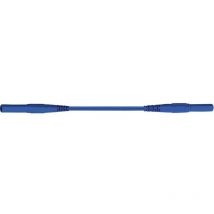 Stäubli - XMS-419 Cordon de mesure de sécurité Banane mâle 4 mm Banane mâle 4 mm 2.00 m bleu 1 pc(s)