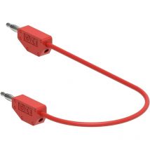 Electro Pjp - 214-CD1-50R Cordon de mesure banane mâle banane mâle 0.50 m rouge 1 pc(s) D357522