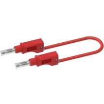 Electro Pjp - 2217/600V-CD1-50R Cordon de mesure banane mâle banane mâle 0.50 m rouge 1 pc(s)