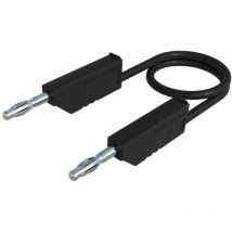 Sks Hirschmann - co mln 150/1 Cordon de mesure Banane mâle 4 mm Banane mâle 4 mm 1.50 m noir 1 pc(s)