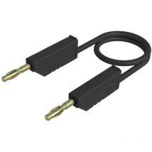 Mln 200/2,5 sw Cordon de mesure Banane mâle 4 mm Banane mâle 4 mm 2.00 m noir 1 pc(s) - Sks Hirschmann