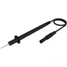 Sks Hirschmann - pl 2700 s sw Cordon de mesure pointe de test mâle 4 mm 1.00 m noir 1 pc(s)