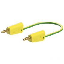 LK-4A-F25 Cordon de mesure 75 cm jaune, vert 1 pc(s) - Stäubli