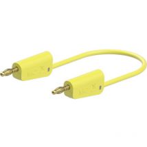 LK-4A-S10 Cordon de mesure 50 cm jaune 1 pc(s) - Stäubli