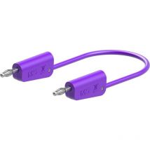 Stäubli - LK-4N-F10 Cordon de mesure 75 cm violet 1 pc(s) D661322