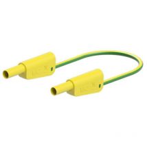 Stäubli SLK-4A-F25 Cordon de mesure 75 cm jaune, vert 1 pc(s)