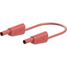 Stäubli - SLK-4N-F25 Cordon de mesure 50 cm rouge 1 pc(s) D609302
