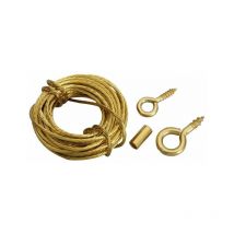 Cordon De Suspension Cordon Acier Pour Tableaux, L.3000 - Le Crochet Francais