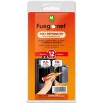 Cordón negro diámetro 12+Cola 50ml FuegoNet