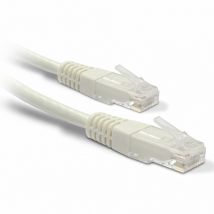 Câble Ethernet RJ45 cat 6A mâle/mâle droit - utp 20 m