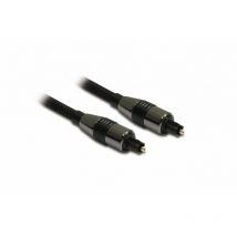 Metronic - Câble audio premium fibre optique mâle/mâle Toslink 2 m