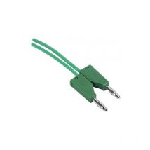 Cordon fiche banane vert Velleman TLM8G