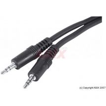 Cordon Jack 3,5 Mm M/m - 2,00 M - Audiokabel - Schwarz