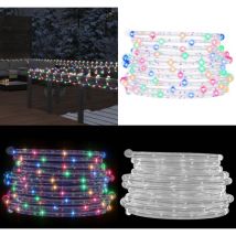 Cordon lumineux avec 240 led Multicolore 10 m pvc - Guirlande Lumineuse - Éclairage Festif - Décoration Noel - Lumière Led - Multicolores - Home &