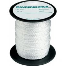 Cordon polyamide 1,2 mm 50 m Blanc – Outillage – Matières, Longueur – OVERMANN