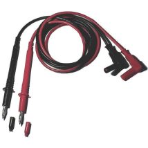 SEFRAM – Cordon de mesure 1m rouge et noir – Pointes de touche 4mm – CAT III 1000V, CAT IV 600V – Multimètre, ohmmètre et ampèremètre