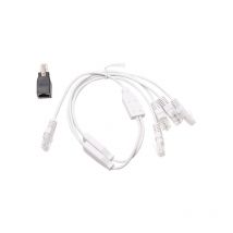 Batilec - Cordon quadruple Téléphone (ne connecte pas internet)