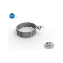 Socamont - Cordon RJ45 CAT6A sftp 100 Ohms lsoh, Couleur : gris, Longueur : 3m (2220)
