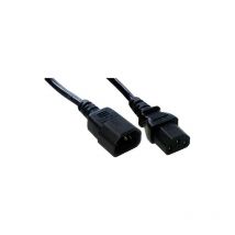 Mcl Samar - Cordon secteur mcl iec mâle (C14) / femelle (C13) mcl 1m