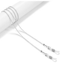 Cordon sénile Chaîne Cordon pour lunettes Cordon pour lunettes Chaîne de cou - Argent