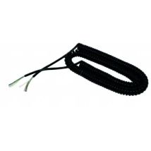Cordon spiralé 3ML 7X0,25MM² – Crémone – Longueur, Mécanisme de pêne verrouillage, Entraxe, Matières, Diamètre axe – KING GATES