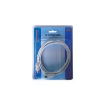 Evicom - cordon rg59 de 2 mètres à connectique iec mâle/femelle