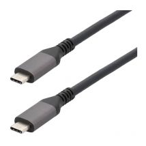 Cordon usb-c m/m 3.2 gen2 100w couleur noir - cable 2m - 5a ITC 302407