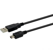 Fujionkyo - Cordon usb vers Mini usb 2.0 mâle/mâle 1 mètre 423202
