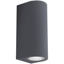 Applique led da paretea doppia emissione mod. Cordova 2 colore antracite