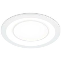 Frankystar - Core Spot Encastrable en Plastique Blanc Satiné Triple Allumage Indépendant d. 14,5Cm