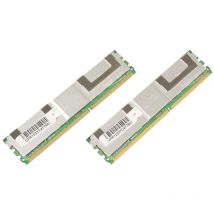 CoreParts 8 GB DDR2 667 MHz DIMM RAM – 2 x 4 GB Kit, Vollpuffer, MMG1281/8 GB
