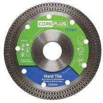 Coreplus - HT115 Hard Tile Turbo Diamond Blade 115mm - CORDBHT115